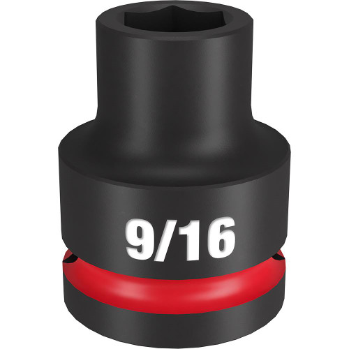 Milwaukee 49-66-6300 SHOCKWAVE Impact Duty 3/4 Drive 9/16 Standard 6 Point Socket