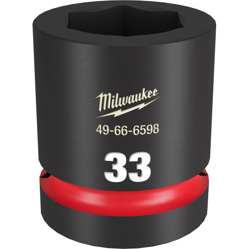 49-66-6598 Impact 1 in Drive 33MM Socket | Milwaukee