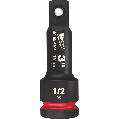 49-66-6706 Impact Duty 1/2 Drive 3 in Extension | Milwaukee