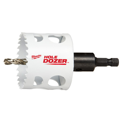 49-56-9680 2-1/4 Bi-Metal Hole Saw w/ Arbor | Milwaukee
