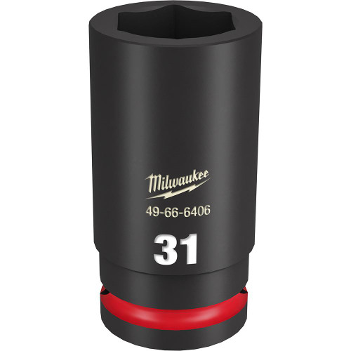 Milwaukee 49-66-6406 Impact Duty 3/4 Drive 31MM Socket