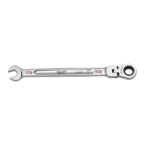 45-96-9811 11/32 Flex Head Ratcheting Wrench | Milwaukee Hand Tools