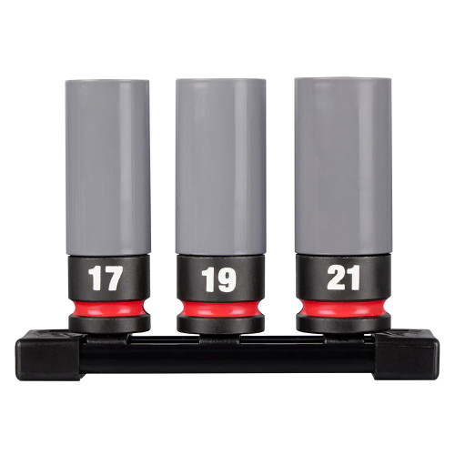 49-66-7830 1/2 Drive 3PC Lug Nut Socket Set | Milwaukee