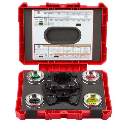 Milwaukee 49-16-750A 750 MCM CU/AL Crimping Jaw 400-750 MCM AL 6T U St