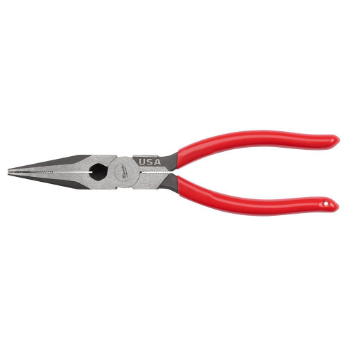 MT505 8 in. Long Nose Dipped Grip Pliers | Milwaukee