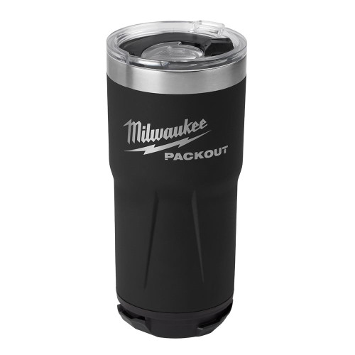 48-22-8392B PACKOUT 20oz Tumbler - Black | Milwaukee Tool