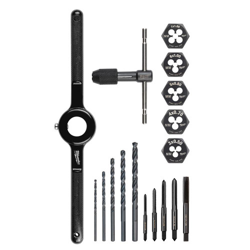 49-22-5601 17 pc Metric Tap and Die Set | Milwaukee