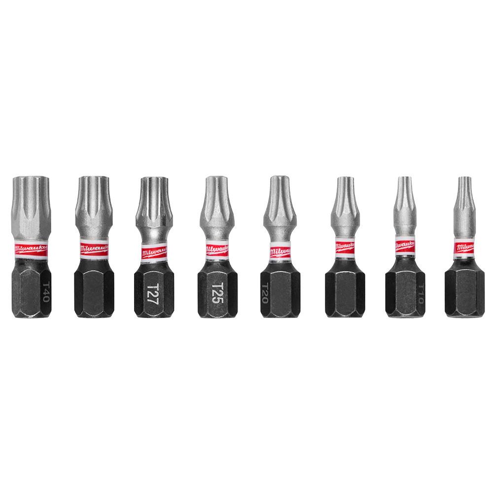 48-32-4618 10 pc. SHOCKWAVE Torx Security Insert Bit Set | Milwaukee