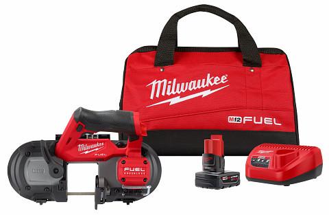 2529-21XC M12 Milwaukee FUEL Compact Band Saw Kit
