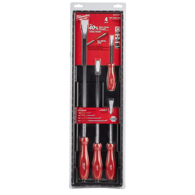 48-22-9214 4 pc Pry Bar Set | Milwaukee Hand Tools