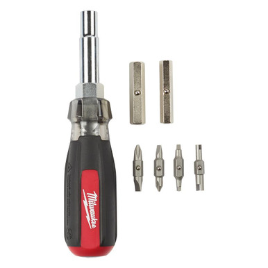 48-22-2881 13in1 Cushion Grip Screwdriver with Schrader Bit