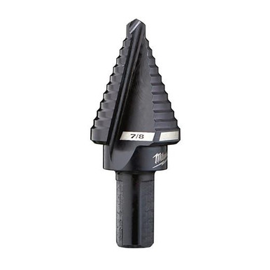 くりすてるStepOn 48-89-9207 #7 Step Drill Bit 7/8 Single Hole | Milwaukee