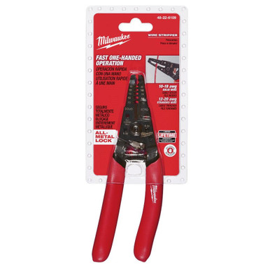 48-22-6109 10 - 18 AWG Solid & 12 - 20 AWG Wire Stripper