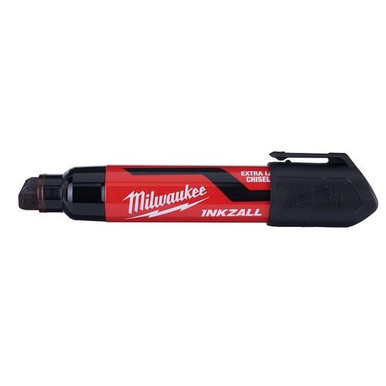 48-22-3265 INKZALL Extra Large Chisel Tip Black Marker | Milwaukee