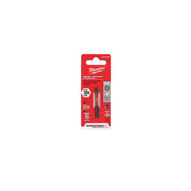 48-32-4832 Shockwave 2 in. Impact Pozidriv #2 Power Bit | Milwaukee