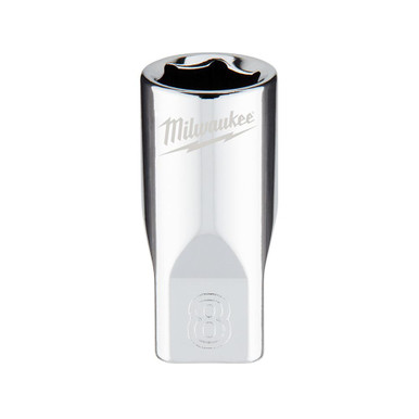 45-34-9034 1/4 Drive 8mm Metric 6-Point Socket | Milwaukee Tools