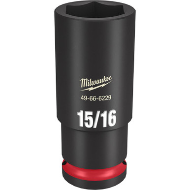 49-66-6229 Impact 1/2 Drive 15/16 Deep Socket By Milwaukee
