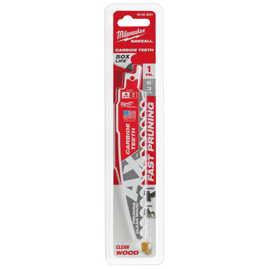 48-00-5231 6 in 3 TPI The AX Carbide Teeth Pruning By Milwaukee