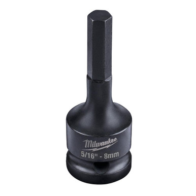 49-66-5141 1/2 Drive 5/16 - 8mm Hex Bit Socket | Milwaukee
