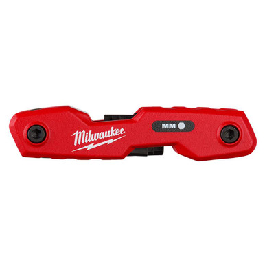 48-22-2182 8-Key Folding Hex Key Set Metric | Milwaukee Tool