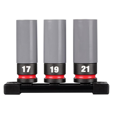 49-66-7830 1/2 Drive 3PC Lug Nut Socket Set | Milwaukee