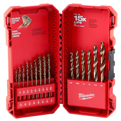 48-89-2338 RED HELIX Cobalt Drill Bit Set 23pc | Milwaukee
