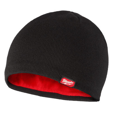 M751B Fleece Lined Beanie Black | Milwaukee | Great Lakes Power Tools