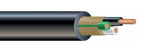 10/3 Bulk Cable 500 Foot - SJOOW Jacket, 30 Amps, 3 Wire, 300v - Water and  Oil Resistant