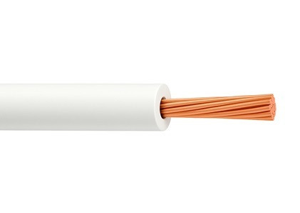 22 AWG 7 strands Tinned Copper PVC White