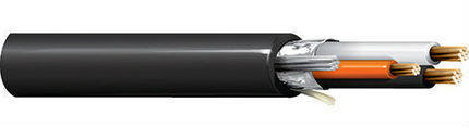 Belden 1056A 20/4P-22/1C 300V Power-Limited Tray Cable BC Shielded PLTC/ITC/CMG PVC/PVC Black