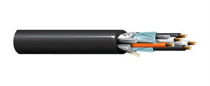 Belden 1080A 20/24P-22/1C 300V Power-Limited Tray Cable BC I/O Shield PLTC/ITC/CMG PVC/PVC Black