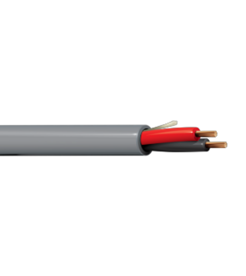 Belden 5200UE Multi-Conductor - Commercial Audio Systems - 2 Conductors Cabled 16/2C BC PVC/PVC GRAY