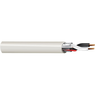 Belden 6000FE 12/2C Speaker Cable BC Shielded CL2P Flamarrest® PVC/PVC 300V Natural 1000 ft Reel