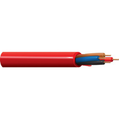 Belden 6122UL Multi-Conductor - Commercial Applications 14/4C SOL BC FLAMARREST RED