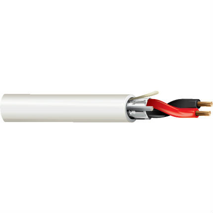 Belden 6300FE 18/2C Speaker Cable BC Shielded CMP Flamarrest PVC/PVC 300V Natural 1000 ft Reel