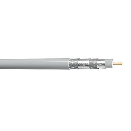 Belden 7916A 18 AWG RG6 Cable BC Quad Shield CM FPE/PVC 300V Black