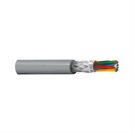Belden 8310 22/10P RS-232 Low Cap Cable TC Shielded CMG SR-PVC/PVC 300V Chrome