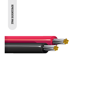 Belden 8460 18/2C High Conductivity Speaker Cable ETP-TC PVC Black and White