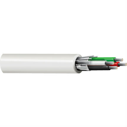 Belden 8729 22/4C Audio Control and Instrumentation Cable TC Shielded CM PE/PVC 300V White