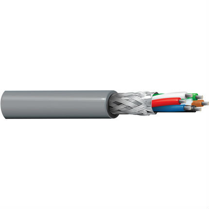 Belden 9931 24/6C RS-232/423 Low Cap Cable TC Shielded CM Datalene PE/PVC 300V Chrome