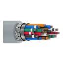 Belden 9947 22/15C EIA RS-232 Computer Cable TC Shielded CMG SR-PVC/PVC 300V Chrome
