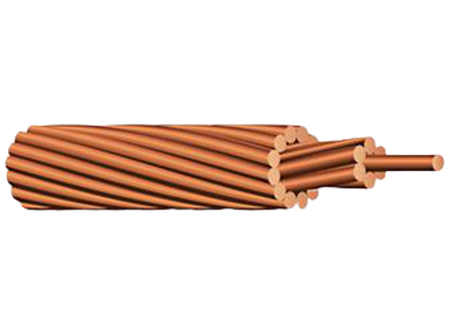 2/0 AWG 1C 19 Strand Soft Drawn Bare Copper Wire