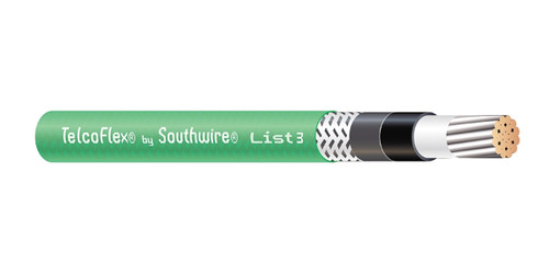 6 AWG Southwire TelcoFlex L3 Green 56986501