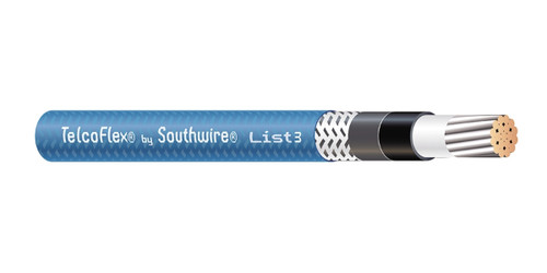 2/0 AWG Southwire TelcoFlex L3 Blue 56977501