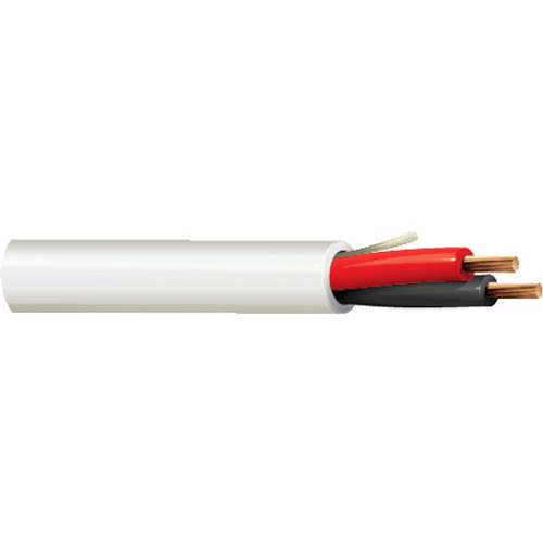 Belden 6200UE-010 Multi-Conductor Cable, 16-2C STR BC FRPVC, FRPVC JKT BLK CMP 75C, 1000' REEL