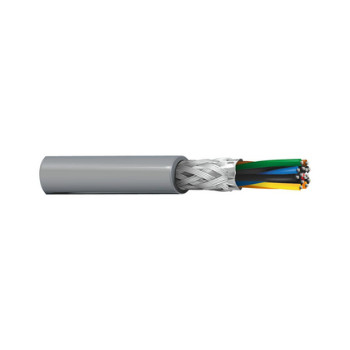 Belden 8307 22/7P RS-232 Low Cap Cable TC Shielded CMG SR-PVC/PVC 300V Chrome