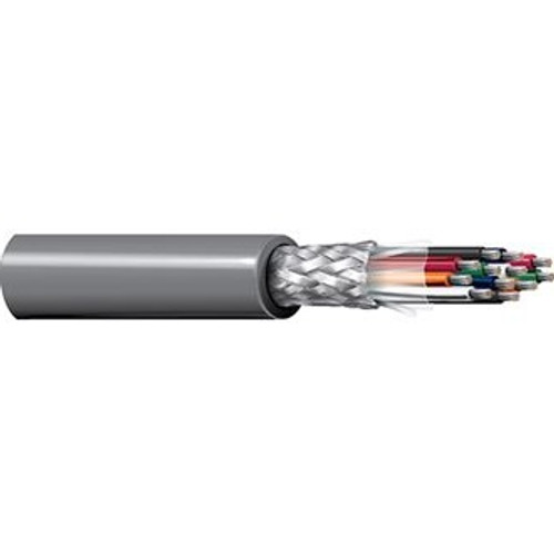 Belden 9261 Multi-Conductor Cable, 12 Conductors, 20 AWG, Tinned Copper, PVC Insulation, PVC Jacket