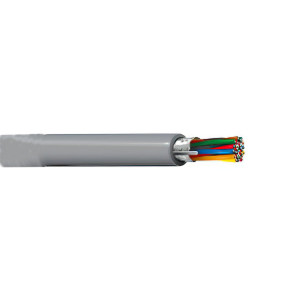 Belden 9515 24/15P EIA RS-232 Computer Cable TC Shielded CMG SR-PVC/PVC 300V Chrome