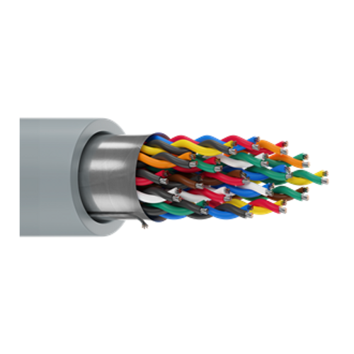 Belden 9519 Multi-Conductor - Computer Cable for EIA RS-232 Applications 19-Pair 24 AWG PVC FS PVC Chrome