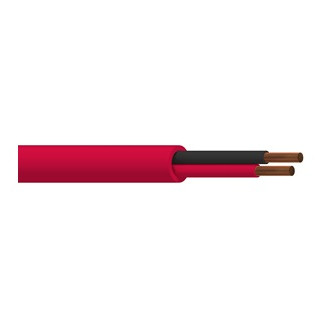 Belden 9572 16/2C Electronic Cable BC NS FPLR PVC/PVC 300V Red 1000 ft Reel